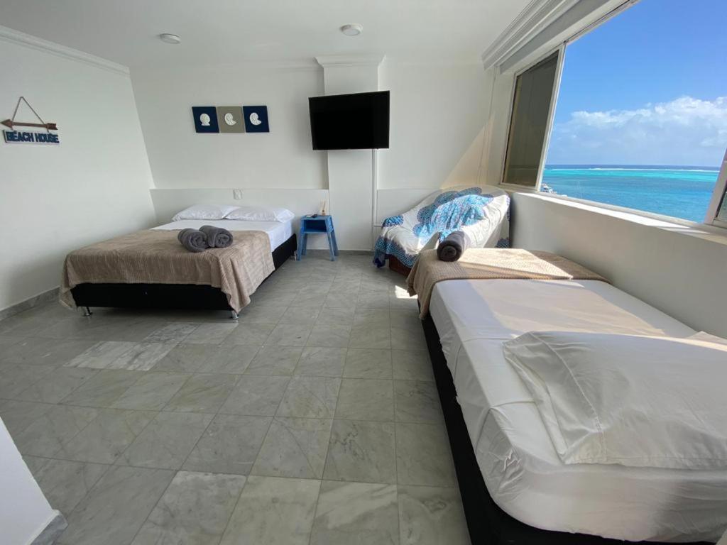 Apartamentos Con Playa Privada Y Vista Al Mar San Andrés Zewnętrze zdjęcie